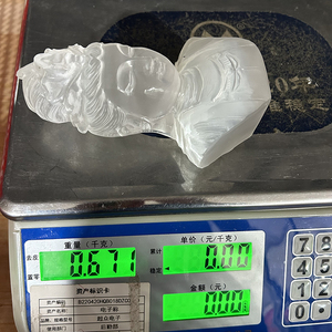 Kindfull Trắng selenite guanyin pha lê chữa bệnh đá chạm khắc selenite <span class=keywords><strong>Budda</strong></span> tượng cho Thiền Định - Product Image 6