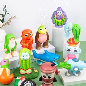 Juguetes blandos italianos Brainrot Tung Tung Tung Sahur, juguetes americanos de montaña y mar para apretar, de rebote lento, para descompresión. - Product Image 2