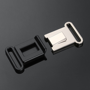 Hebilla deslizante metálica de 30 mm para bolsos y ropa, cierres duraderos en color plata y bronce. - Product Image 2