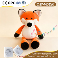 Boneka Hewan Musik Berbunyi yang Dapat Direkam Sendiri (Kustom) dengan Modul Suara yang Dapat Dilepas, Boneka Bernyanyi yang Dapat Dipersonalisasi (Singsing)