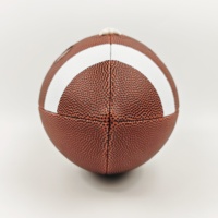 Logo personnalisé Ballon de rubis cousu à la machine Football américain standard Taille officielle 9