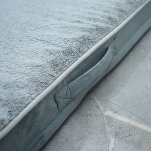 Luxe Draagbaar Bijtbestendig Huisdierbed Ademend Comfortabel Afneembaar Pluche Hondenbed En Matten - Product Image 6