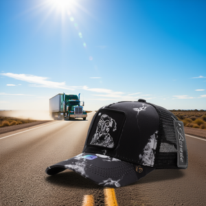 Cappello Trucker Berrie in Tessuto a Rete Traspirante Impermeabile Regolabile a Sei Pannelli Unisex per Adulti - Product Image 2