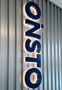 Enseigne lumineuse LED personnalisée avec logo 3D, lettres en relief rétroéclairées pour extérieur, devanture de magasin, commerce, enseigne murale - Product Image 3