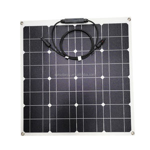 Sun power Solar Panels Großhandel 545*535*3mm 62w mit Anschluss dose für Boots camping Außen leuchten und Auto-Photovoltaik-Panel - Product Image 2
