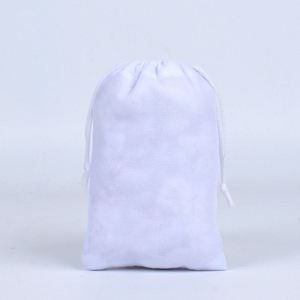 Sacs en velours à cordon 10x20cm pour colliers de pierres précieuses, lunettes, emballage de bijoux - Personnalisable - Product Image 2