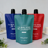 Sachets souples personnalisés à bec verseur en aluminium pour cosmétiques, 10ml, 20ml, 30ml, 50ml