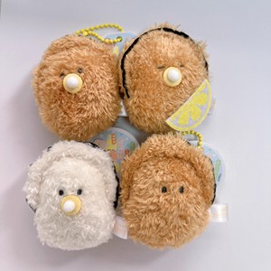 Pendentif en peluche huître frite avec petits yeux et petits yeux <span class=keywords><strong>japonais</strong></span> 6cm - Product Image 1
