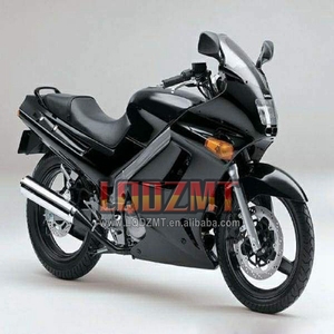 Kit de Bodys para <span class=keywords><strong>KAWASAKI</strong></span> <span class=keywords><strong>NINJA</strong></span> ZZR250 ZZR <span class=keywords><strong>250</strong></span> 90-99 190No.28 negro de fábrica <span class=keywords><strong>1990</strong></span> 1991 1992 1993 1994 95 96 97 98 99 Carenado - Product Image 4