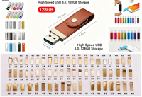 Clé USB Haute Capacité Pen Drive 1 To 128 Go 64 Go 256 Go Sandisk 2 To 16 To USB 3.0