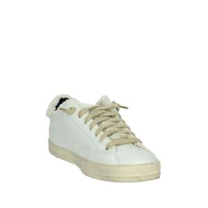P448 Donna Sneakers Chaussures décontractées basses en cuir blanc pour femme 39 - Product Image 5