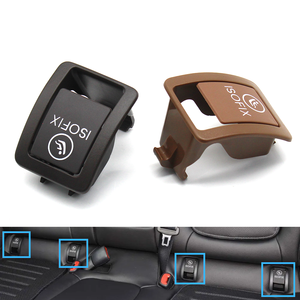 LHD RHD W253 coche trasero niño seguro asiento hebilla interruptor cubierta ISOFIX ancla botón cubierta reemplazo para Mercedes Benz GLC <span class=keywords><strong>EQC</strong></span> N293 - Product Image 1