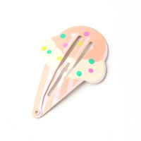 Coloré mignon dessin animé Animal fruits pinces à cheveux pour enfants bord de mer Style métal BB épingles à cheveux doux cheveux accessoires pour la fête