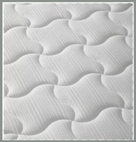 Matelas hybride à ressorts ensachés silencieux 21 cm, mousse à mémoire de forme gel moyennement souple, sur mesure pour lit King ou Queen