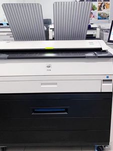 เครื่องพิมพ์ A0 รุ่น KIP 7100 7170 ขนาด 36 นิ้ว สำหรับงานพิมพ์ ถ่ายเอกสาร สแกนสี รุ่น 7170 สำหรับวิศวกร  แบบรีแมนูแฟคเจอร์ด ผลิตใหม่  สำหรับกลุ่มงาน - Product Image 3
