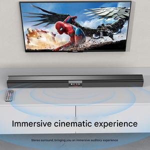 Soundbar Home Theater System Tv <strong>Pc</strong> Compatible 3.5Mm Aux Wired Wireless Surrounding <strong>Surround</strong> Stereo Soundbar <strong>Speaker</strong> Echo Wall - Product Image 2