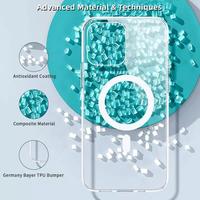 Étui de téléphone en verre transparent Ultra fin 9H de haute qualité pour IPhone 14 étui de luxe antichoc anti-rayures pour IPhone 12 13