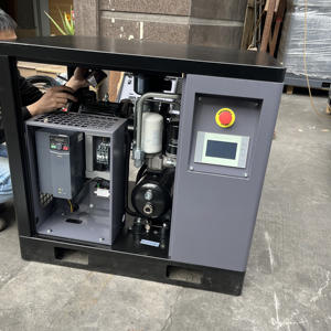 بسعر الجملة ضاغط هواء لولبي رخيص 3.7KW 5HP V/60HZ 8Bar 0.4m 3/Min أحادي الطور متغير السرعة مغناطيس دائم - Product Image 2