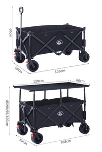Carrito <span class=keywords><strong>de</strong></span> Camping Plegable <span class=keywords><strong>con</strong></span> Toldo y Protección Solar - Product Image 3
