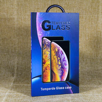 Film de téléphone portable produits électroniques emballage boîte en verre trempé de luxe protecteur d'écran personnalisé boîte d'emballage en papier au détail