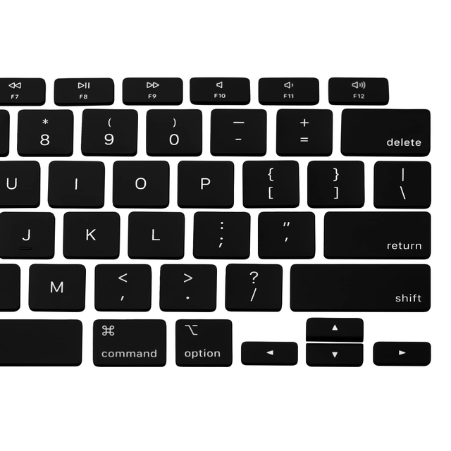 Keyboard Key Caps Full US Set Replacement MacBook Pro 13" A2338 M1 (2020 Release)
