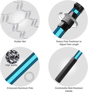 Filet d'atterrissage en eau salée enduit de caoutchouc pliable pour <span class=keywords><strong>truite</strong></span> basse saumon Steelhead - Product Image 4