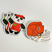 Pegatinas de Vinilo Personalizadas a Todo Color, Adhesivas, Resistentes al Agua, con Laminado Brillante y Logotipo Troquelado