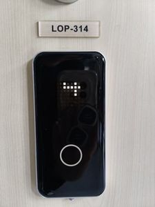Bán nóng cho Mona * CH bước thang máy bảng điều khiển cuộc gọi thang máy lop 4.3 inch nhị phân/Mã bảy đoạn/Mã màu xám - Product Image 5
