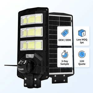Lampadaire Solaire Tout-en-un 600W avec WiFi 4G, Caméra HD 360°, Éclairage de Sécurité Extérieur Étanche IP66, Vente en Gros OEM - Product Image 6