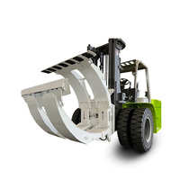 Pince à rouleaux rotative à 360 degrés XMVASTIE haute performance pour chariot élévateur, à moteur diesel, pour empilage facile