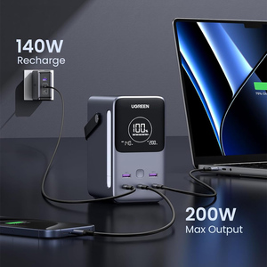 Power Bank Portatile 300W 48000mAh Ricarica Rapida 6 in 1 con LED per PB770/25286 - Product Image 2