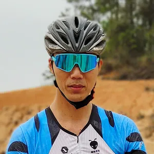 HUBO 스포츠 전문 산악 자전거 안경 photochromic 편광 교환 렌즈 MTB 자전거 선글라스 스포츠 남성