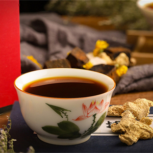 Rasa kesehatan herbal penghilang nyeri jahe hangat Detox PMS teh instan coklat gula madu teh jahe untuk wanita - Product Image 4