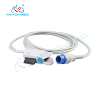 Capteur de SpO2 Mindray T5 T8 7 broches pour adulte, sonde de SpO2 à clip digital sans oxymètre