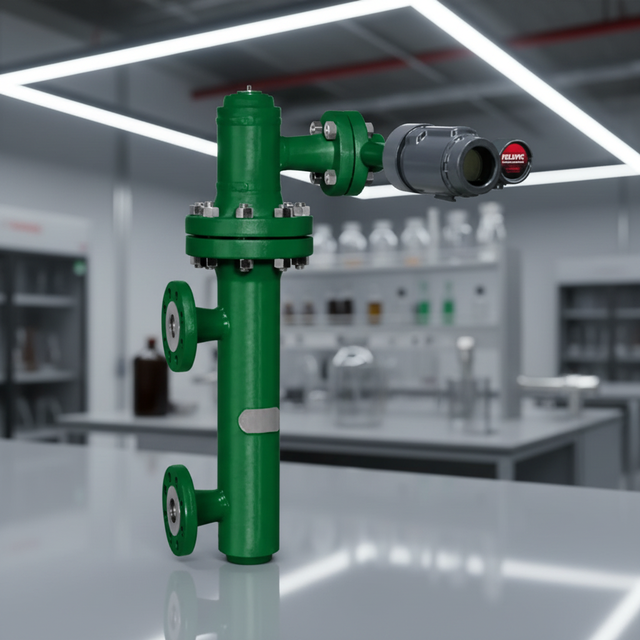 Fisher 249W Level Sensor with FIELDVUE DLC3010 Digital Controller 0.1% Linearity Ex h IIC Tx Gb for Liquid Level Measurement