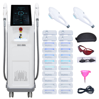 Appareil de beauté NIR+ à double poignée, 1200W, refroidissement saphir -10°C, pour rajeunissement cutané et élimination des pigments et des taches vasculaires, version AU