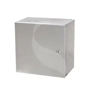 Wholesale Waterproof Metal Box 400*400*250mm Electrical Distribution Box Outdoor Stainless Steel Enclosure