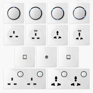 Interruttore a Parete Touch YINKA Personalizzato di Alta Qualità in Vetro Temperato con Presa USB 16A per Condizionatore d'Aria - Product Image 5