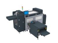 Machine de reliure entièrement automatique à commande PLC pour blocs de livres avec technologie de collage à plat, pour l'insertion de papier et le collage de carton, avec moteur
