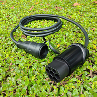 Nouveau chargeur de véhicule électrique Type 2 Prise EU Allemagne AC 16A pour usage domestique et extérieur pour moto électrique/planche à roulettes/trottinette électrique