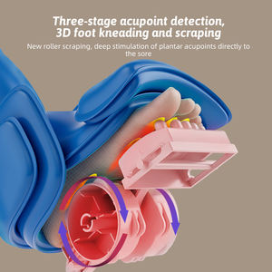 Masajeador de Pies Shiatsu ZL Z6710W en Oferta con Control Remoto, Calor y Amasamiento Profundo, Terapia de Calor Relajante, AC110V, Regalo para la Familia - Product Image 4