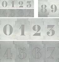 Pochoir Alphabet en métal 76Set 2 pouces lettres interlock 5cm de haut pour le bricolage Parfait pour la fabrication de panneaux Artisanat Décoration de mariage Roue