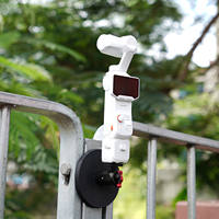 Morsetto a C in lega di alluminio con attacco Arri da 1/4 e ventosa magnetica per GoPro, DJI Pocket 4P/4/3, Insta360 e fotocamera Luna Ultra