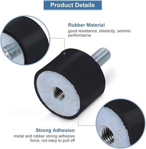 Support en caoutchouc anti-vibration isolateurs de vibrations collés caoutchouc-métal type de support de vibration en caoutchouc VD VV DD <span class=keywords><strong>VE</strong></span> DE - Product Image 5