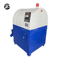 Machine de finition centrifuge à 4 tambours avec lampe d'alarme, commande PLC du moteur, capacité 4*10L, construction en acier, utilisation facile