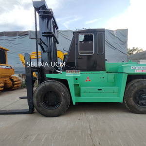 Mitsubishi FD150 <span class=keywords><strong>15ton</strong></span> Carretilla elevadora usada Carretilla elevadora de segunda mano en stock 20ton 25ton 30ton Buenas condiciones de trabajo Precio barato Horas bajas - Product Image 4