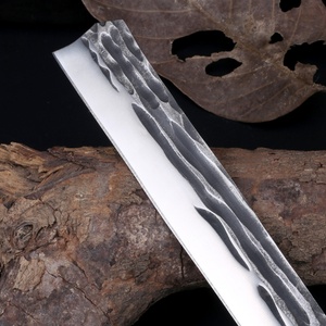 มีดพกพาอเนกประสงค์แบบปรับแต่งได้ ใบมีดสแตนเลส ด้ามไม้ สำหรับงานอุตสาหกรรม ล่าสัตว์ EDC DIY แบบปลายแหลม - Product Image 2