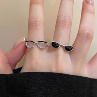 En gros, Anneau de lunettes en alliage, Anneaux de lunettes de soleil, Accessoire de mode, Anneau en forme de lunettes