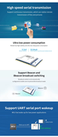 Module Bluetooth (BLE) basse consommation XYCH GCBT41 utilise un système sur puce (SOC) économique et prend en charge la version BT 4.0