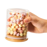 Contenants alimentaires de qualité alimentaire certifiés FDA CE LFGB pour la restauration, 3 oz et 8 oz, étanches, empilables, sans BPA, résistants à la chaleur